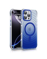  Evelatus Apple iPhone 15 Pro Max EchoWave Clear MagSafe Blue 