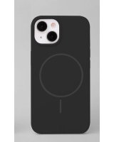 iLike Apple iPhone 12 / 12 Pro Soft Touch Silicone case With Magnetic Black 