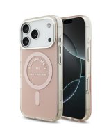 Karl Lagerfeld Apple iPhone 17 Pro Silicone case with MagSafe IML Karl RSG Logo Pink 