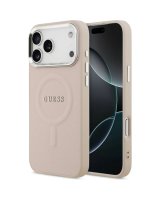  Guess Apple iPhone 17 Pro Max Silicone case with MagSafe Classic Logo Pink 