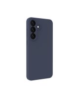  Evelatus Samsung Galaxy S25 FE Premium Magnetic Soft Touch Silicone Case Dark Blue 