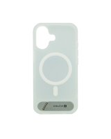  Evelatus Apple iPhone 17 Rubber Coated MagSafe With Stand Case Silver 