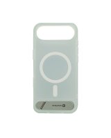  Evelatus Apple iPhone 17 Air Rubber Coated MagSafe With Stand Case Silver 