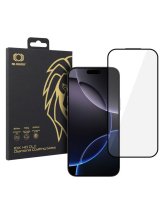  iLike Apple Iphone 16 Pro Max 10X HD DLC Diamond Coating Tempered Glass Black 