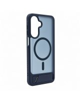  Evelatus Samsung Galaxy A17 4G / A17 5G Rubber Coated MagSafe With Stand Case Navy Blue 