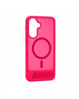  Evelatus Samsung Galaxy A17 4G / A17 5G Rubber Coated MagSafe With Stand Case Hot Pink 