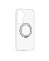  Evelatus Samsung Galaxy A57 Hybird Case With Magsafe PC+TPU 360 Metal Stand Transparent 