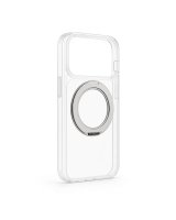  Evelatus Apple iPhone 17 Pro Hybird Case With Magsafe PC+TPU 360 Metal Stand Transparent 