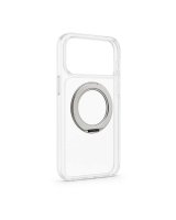  Evelatus Apple iPhone 17 Pro Max Hybird Case With Magsafe PC+TPU 360 Metal Stand Transparent 