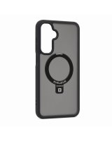  Evelatus Samsung Galaxy A17 4G / A17 5G Shield Case With MagSafe & Stand Matte Ring Black 