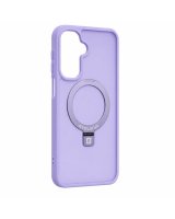  Evelatus Samsung Galaxy A17 4G / A17 5G Shield Case With MagSafe & Stand Matte Ring Lavender Purple 