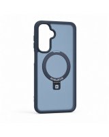  Evelatus Samsung Galaxy A17 4G / A17 5G Shield Case With MagSafe & Stand Matte Ring Navy Blue 