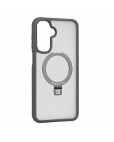  Evelatus Samsung Galaxy A17 4G / A17 5G Shield Case With MagSafe & Stand Matte Ring Smoke Grey 