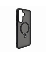  Evelatus Samsung Galaxy A37 / A36 Shield Case With MagSafe & Stand Matte Ring Black 