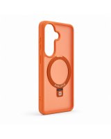  Evelatus Samsung Galaxy S26 Shield Case With MagSafe & Stand Matte Ring Orange 
