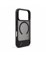  Evelatus Apple iPhone 18 Pro Rubber Coated MagSafe With Stand Case Black 