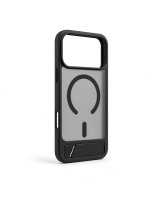  Evelatus Apple iPhone 18 Pro Max Rubber Coated MagSafe With Stand Case Black 