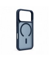  Evelatus Apple iPhone 18 Pro Silver-Shield Skin Feel 2-in-1 MagSafe Case Navy Blue 