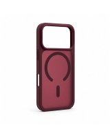  Evelatus Apple iPhone 18 Pro Silver-Shield Skin Feel 2-in-1 MagSafe Case Burgundy 