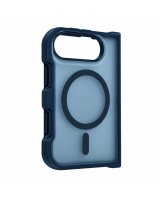  Evelatus Apple iPhone Duo Silver-Shield Skin Feel 2-in-1 MagSafe Case Navy Blue 