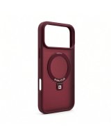  Evelatus Apple iPhone 18 Pro Max Shield Case With MagSafe & Stand Matte Ring Burgundy 