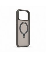  Evelatus Apple iPhone 18 Pro Max Shield Case With MagSafe & Stand Matte Ring Smoke Grey 