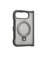  Evelatus Apple iPhone Duo Shield Case With MagSafe & Stand Matte Ring Smoke Grey 