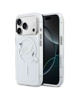  Karl Lagerfeld Apple iPhone 18 Pro Max HC MagSafe IML W/ C Karl Script Logo Transparent 