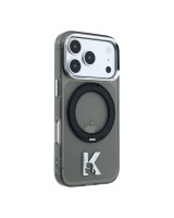  Karl Lagerfeld Apple iPhone 18 Pro Max HC MagSafe IML Ring Stand 360 Kameo Metal Black 