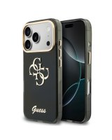  Guess Apple iPhone 18 Pro HC MagSafe IML 4G Script Metal Black 