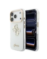  Guess Apple iPhone 18 Pro Max HC MagSafe IML 4G Script Metal White 