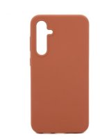  Evelatus Samsung Galaxy A34 Premium Soft Touch Silicone Case Saddle Brown 
