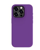  Connect Samsung Galaxy A54 Premium Quality Soft Touch Silicone Case Blue Purple 
