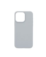  Connect Apple iPhone 15 Pro Max Premium Magsafe Soft Touch Silicone Case New Function Grey Blue 