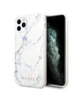  Guess Guess GUHCN65PCUMAWH iPhone 11 Pro Max biały/white Marble 