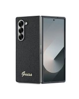  Guess Guess 4G Glitter Script Case for Samsung Galaxy Z Fold 6 - Black 