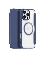  Dux Ducis Dux Ducis Skin X Pro iPhone 16 Pro Case with MagSafe and Flip Cover - Blue 