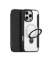  Dux Ducis Dux Ducis Skin X Pro iPhone 16 Pro Max Case with MagSafe, Flip and Stand - Black 