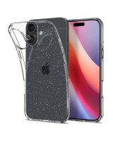  Spigen Spigen Liquid Crystal iPhone 16 Case - Clear Glitter 