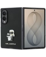  Karl Lagerfeld - PU Saffiano Karl and Choupette Case for Samsung Galaxy Z Fold8 Black 