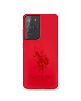  U.S. Polo PU US Polo USHCS21LSLHRTRE S21 Ultra G998 czerwony/red Silicone On Tone 