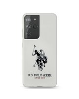  U.S. Polo PU US Polo USHCS21LSLHRWH S21 Ultra G998 biały/white Silicone Logo 