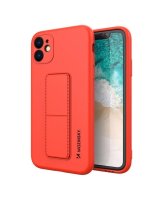  Wozinsky Wozinsky Kickstand Case Silicone Stand Cover for Samsung Galaxy A32 5G Red 