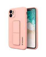  Wozinsky Wozinsky Kickstand Case Silicone Stand Cover for Samsung Galaxy A32 5G Pink 