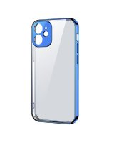  Joyroom Joyroom New Beauty Series ultra thin case with electroplated frame for iPhone 12 Pro dark-blue (JR-BP743) 