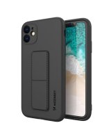  Wozinsky Wozinsky Kickstand Case Silicone Stand Cover for Samsung Galaxy A32 4G Black 