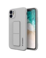  Wozinsky Wozinsky Kickstand Case Silicone Stand Cover for Samsung Galaxy A32 4G Gray 