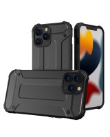  Hurtel - Hybrid Armor Case Tough Rugged Cover for iPhone 13 Pro Max black 