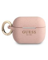  Guess Guess GUAPSGGEP AirPods Pro cover pink/pink Silicone Glitter 