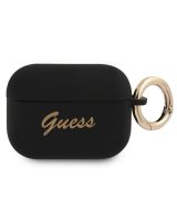  Guess Guess GUAPSSSK AirPods Pro cover black/black Silicone Vintage Script 